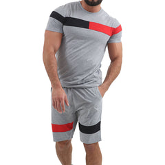 Short-sleeved fitness suit