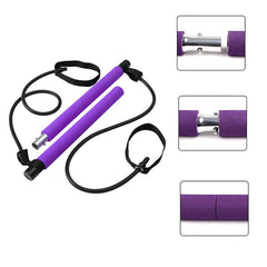 Fitness Yoga Pilates Bar Workout Equipment