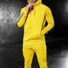 Men's Fashion Casual Running Fitness Suit Two-Piece Suit